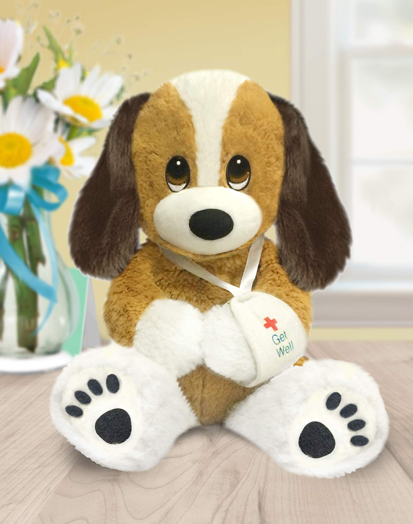 First & Main 10" Melancholy Mel Puppy Dog, Multi (3854)
