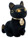 MYFURRYBONES Black and Gold Ancient Egyptian BASTET CAT Kitty Plush Doll