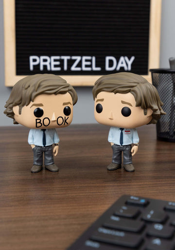 Funko Pop TV: The Office - Jim Halpert - 1/6 Chance of Rare Chase Variant - Collectable Vinyl Figure - Gift Idea - Official Merchandise - Toys for