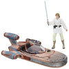 STAR WARS The Black Series Luke Skywalker Landspeeder & Figure