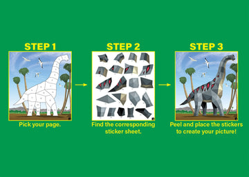 Teacher Created Resources Dinosaurs and Prehistoric Animals Modern Mosaics Stick to the Numbers