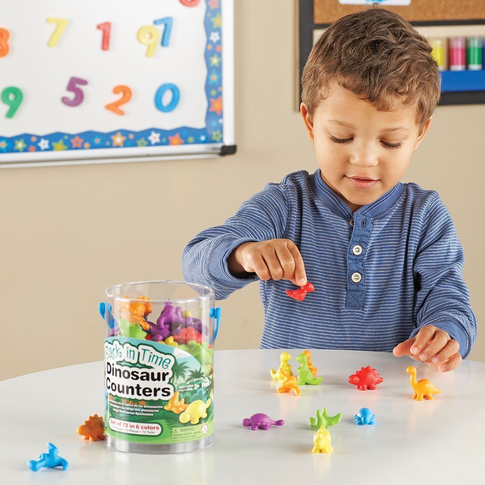 Learning Resources Back in Time Dinosaur Counters