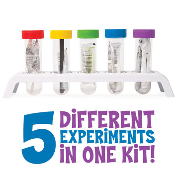 Thames & Kosmos Ooze Labs: Big Box of Science | 5 Fun, Simple, Safe STEM Experiments | DIY Slimes, Crystal Feather, Instant Snow, Oobleck | Great