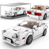 Mould King Speed Champion RX-7 Initial D Building Set & Display Case, 27015 Cars Model Kits Gifts for Teens/Adults, Creative for Teens Age 14+