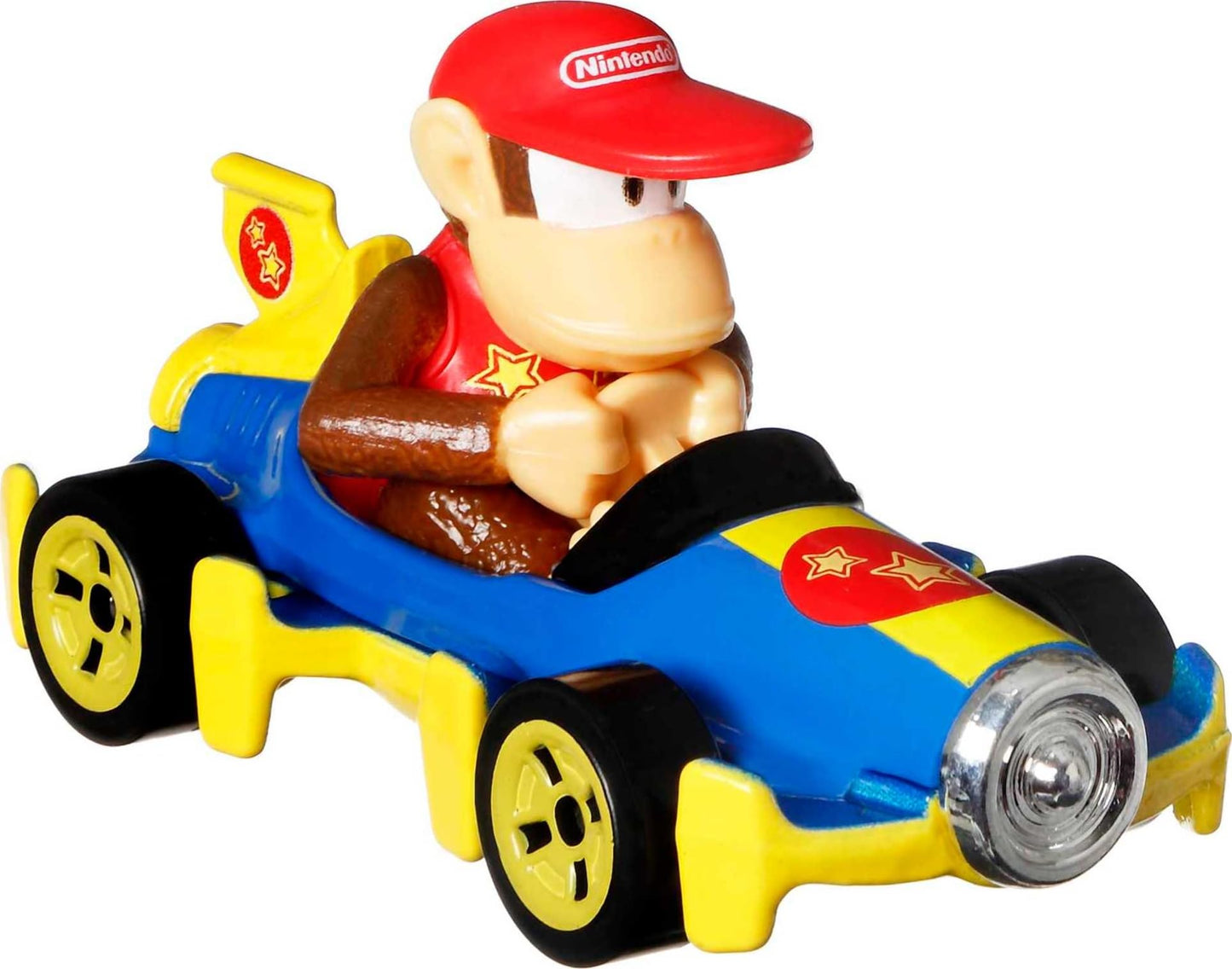 Hot Wheels Mario Kart Vehicle 4-Pack, Set of 4 Fan-Favorite Characters Includes 1 Exclusive Model, Collectible Gift for Kids & Fans Ages 3 Years Old