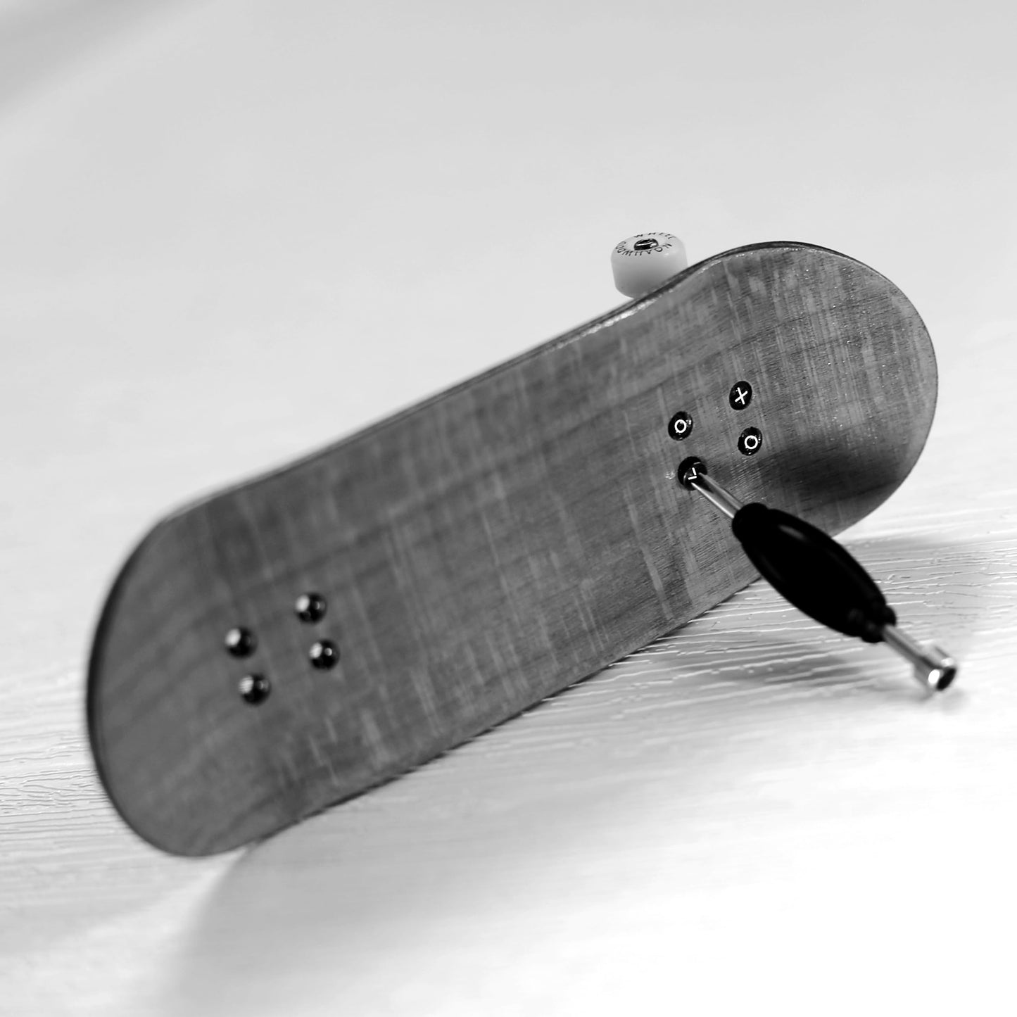 NOAHWOOD DIY Pro Fingerboard Truck 35mm (Ark ii Silver Truck)