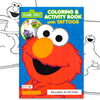 Sesame Street Coloring Book with Tattoos for Kids 3-5 4-8 - Coloring Pages, Activities,Temporary Tattoos with Elmo, Big Bird, Cookie Monster | Sesame
