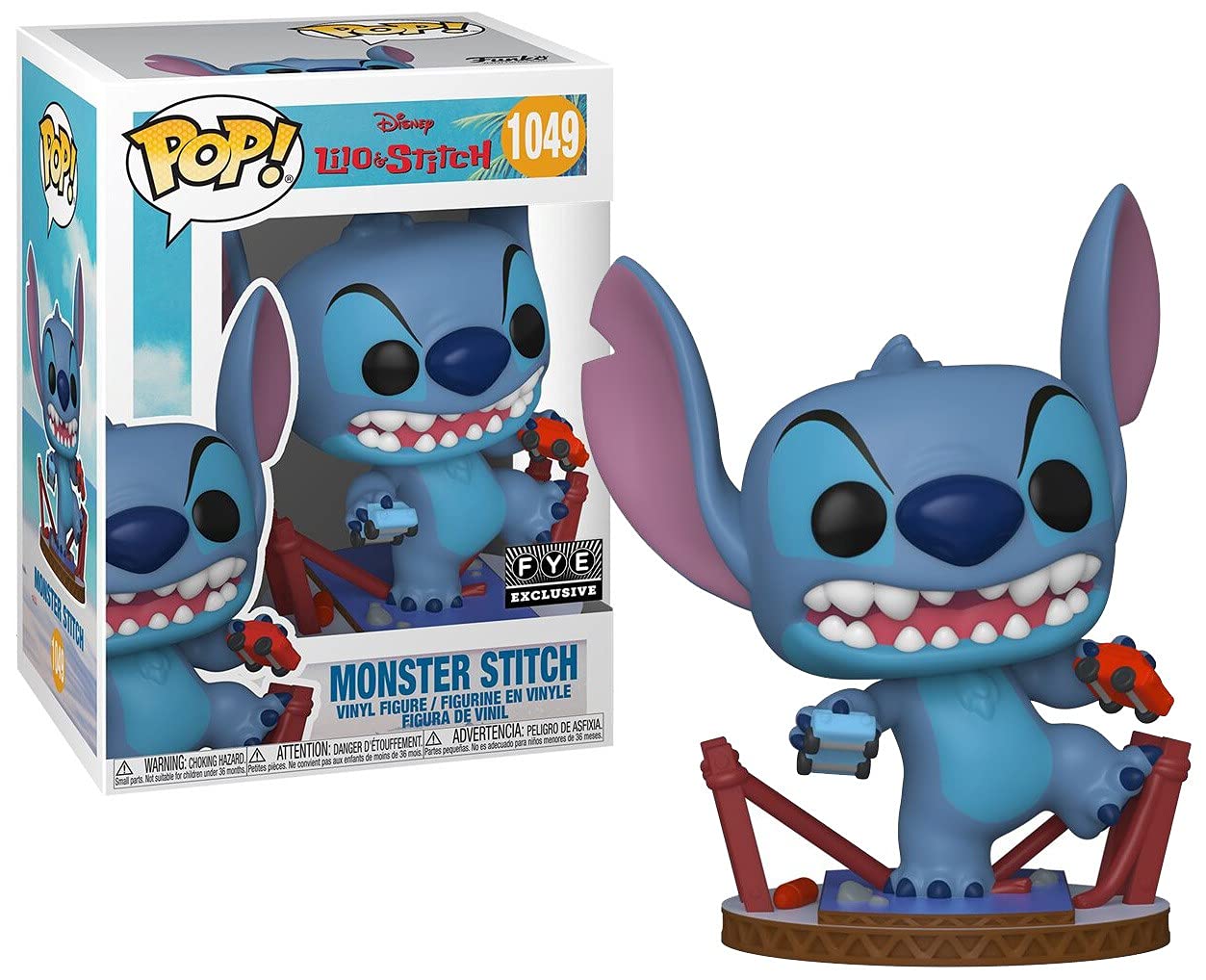 Funko Pop! Disney: Lilo & Stitch - Monster Stitch Figure (FYE Exclusive)