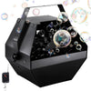 ATDAWN 1L High-Capacity Automatic Bubble Machine with 45ft Remote, Professional Metal Bubble Blower for Wedding Party Stage Event Indoor Outdoor Use