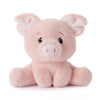 The Petting Zoo Pig Stuffed Animal Plushie, Gifts for Kids, Snugletz Zoologee Plush Toy, 7 in