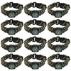 Fun Express Paracord Compass Bracelet Craft Kit - Crafts for Kids and Fun Home Activities - VBS Vacation Bible School Supplies/Decor