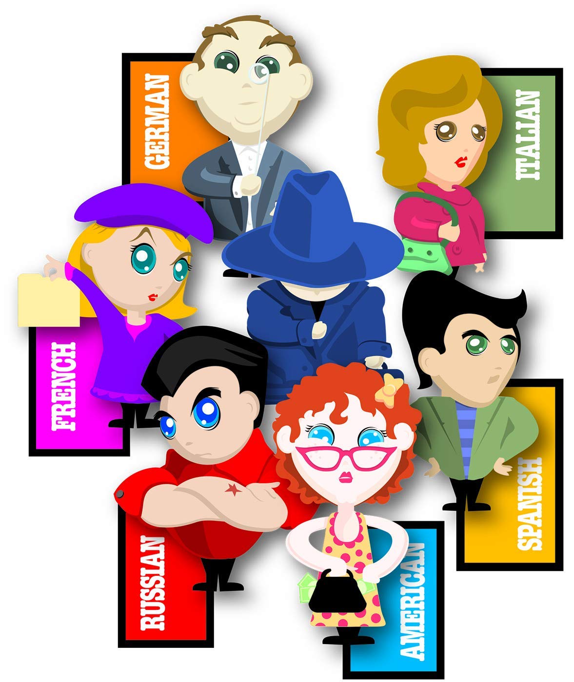 Spy Alley Junior Board Game - Guessing Game for Kids - Light Strategy - Best of Early Gamers.