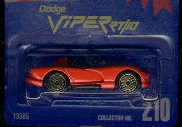 Hot Wheels Gold Metal Hots Dodge Viper RT/10 #210, Red