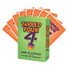 Tapped Four Original Card Game for 2-8 Players, Fast Strategy Game
