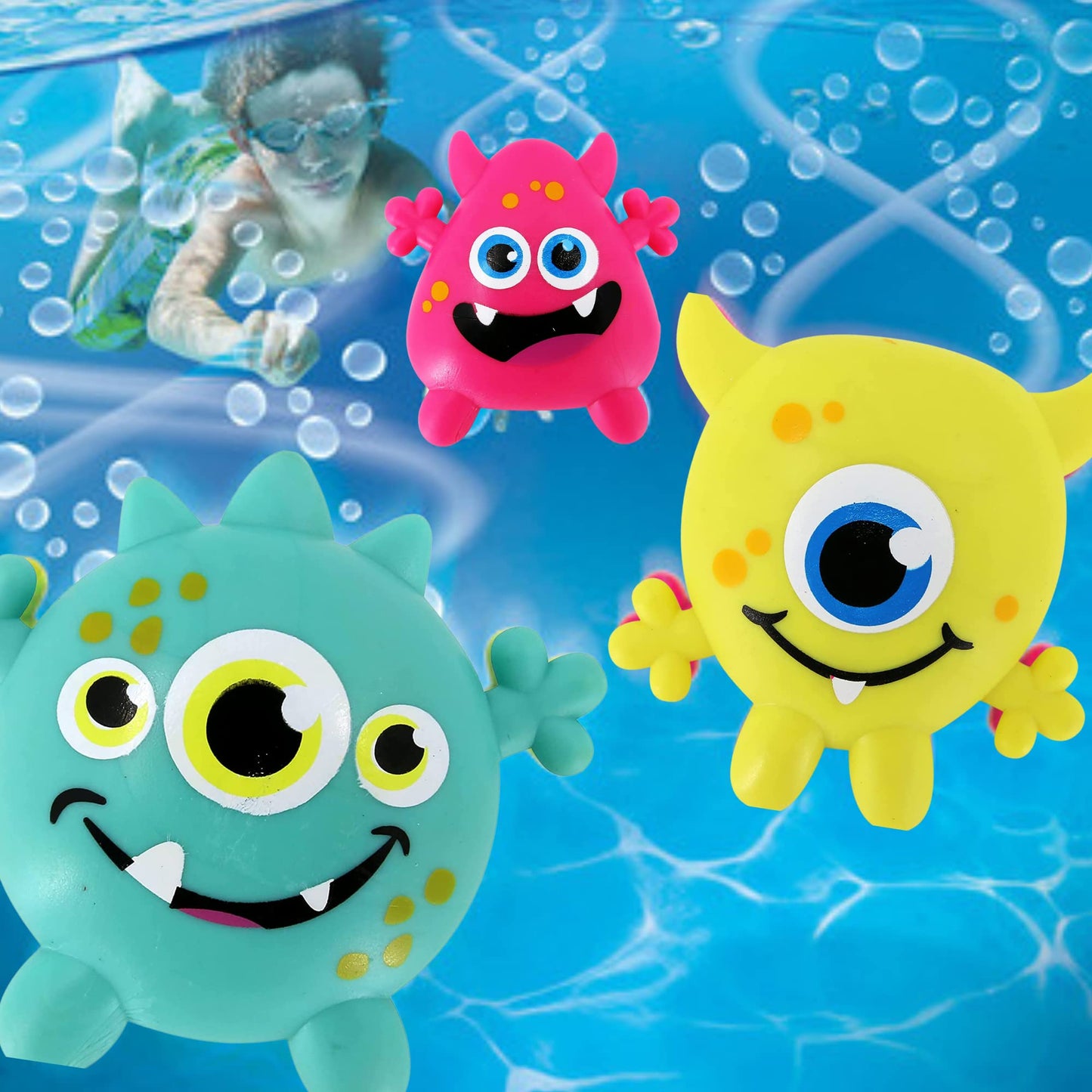 Banzai - Silly Splash Divers 3 Pack