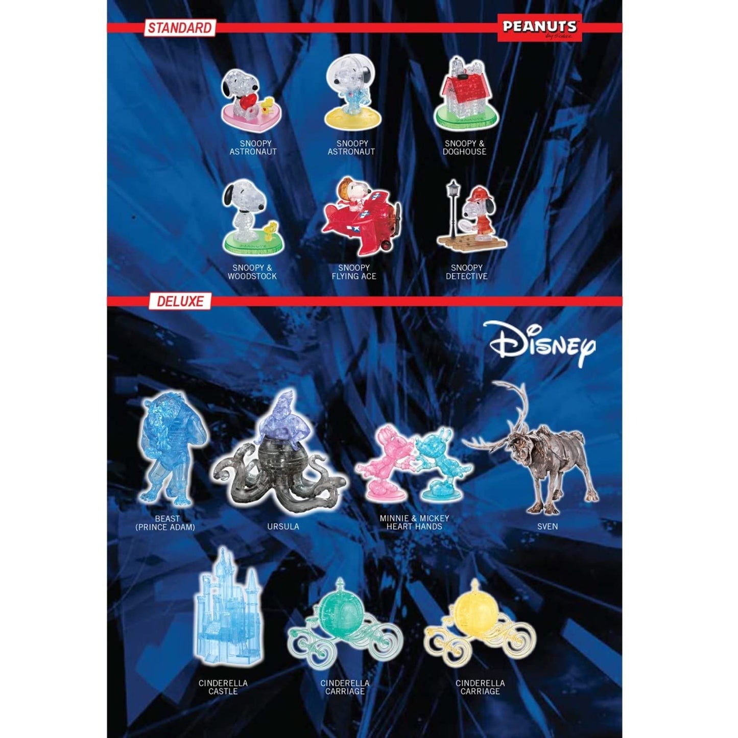 BePuzzled | Disney Platinum Minnie Original 3D Crystal Puzzle, Ages 12 and Up