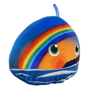 Thunderheads Rainbow Plushie, Nature-Inspired Educational Plushie with Fun Fact Card, Soft Collectible & Sustainably Made Learning Tool for Exploring