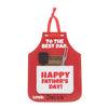 Fun Express Father’s Day Apron Card Craft Kit - Makes 12 - Gifts for Kids