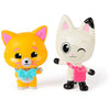 Gabby's Dollhouse: The Movie - Panda Paw & Leopold Figure Set with 2 Accessories for Ages 3+