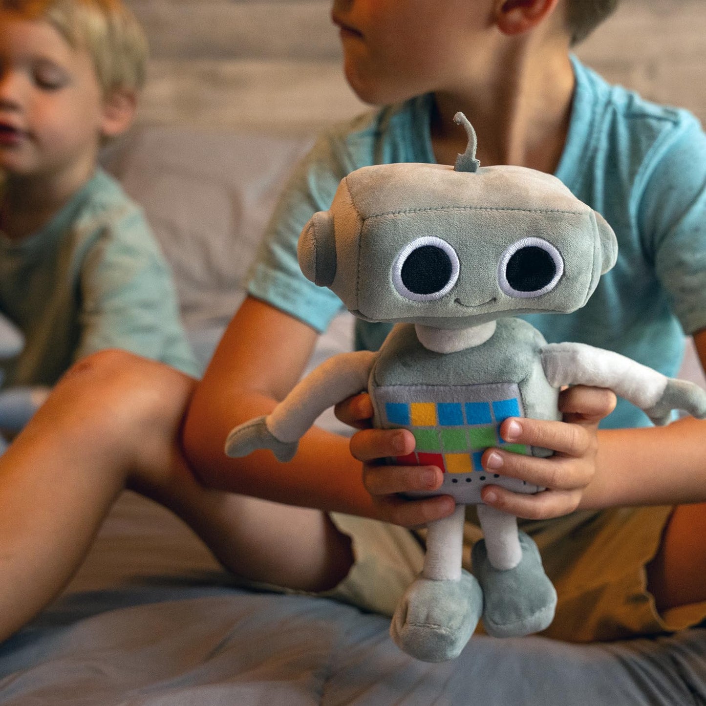 Listener Kids Stuffed Robot Plush Toy Jett the Robot