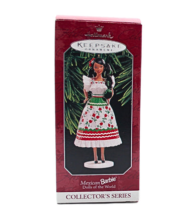 Hallmark Keepsake Ornament 1998 Mexican Barbie Dolls of the World