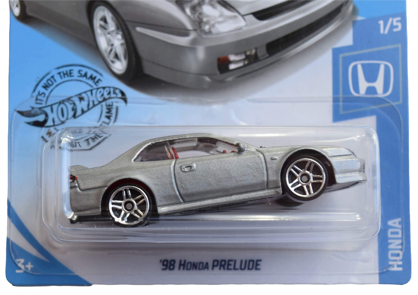 Hot Wheels 1/5 '98 Prelude 166/250, Silver