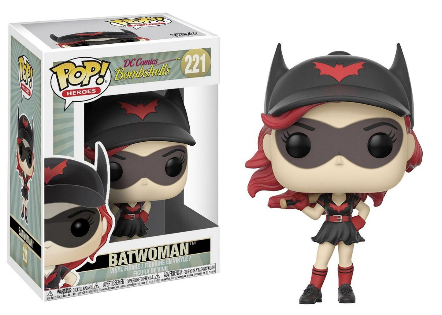 Funko Pop! Heroes: Dc Bombshells Batwoman Collectible Figure