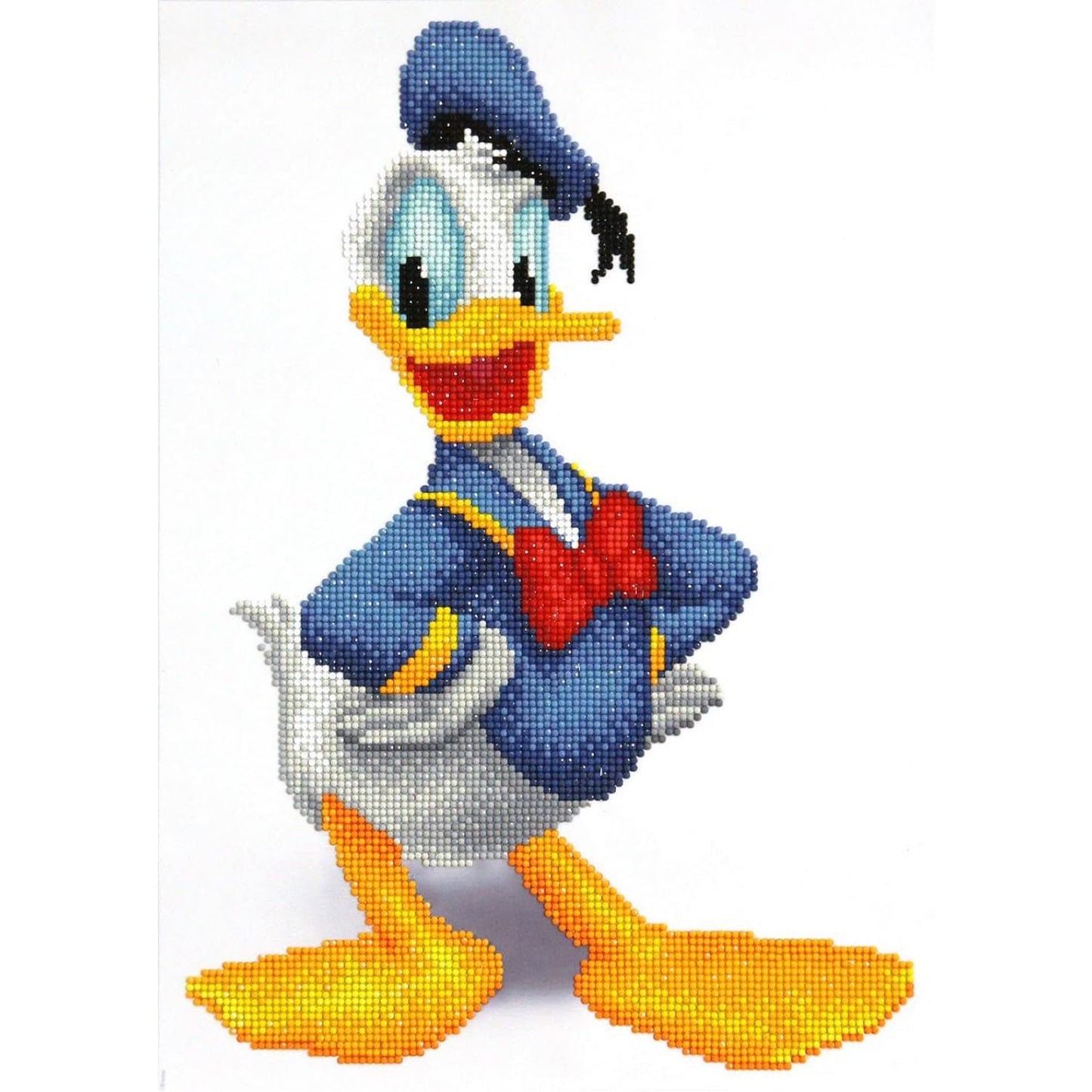 DIAMOND DOTZ Disney Donald Duck Diamond Painting Kits for Adults - Diamond Art Kits a Relaxing Creative Craft Kit with Dotz Gems 28x22