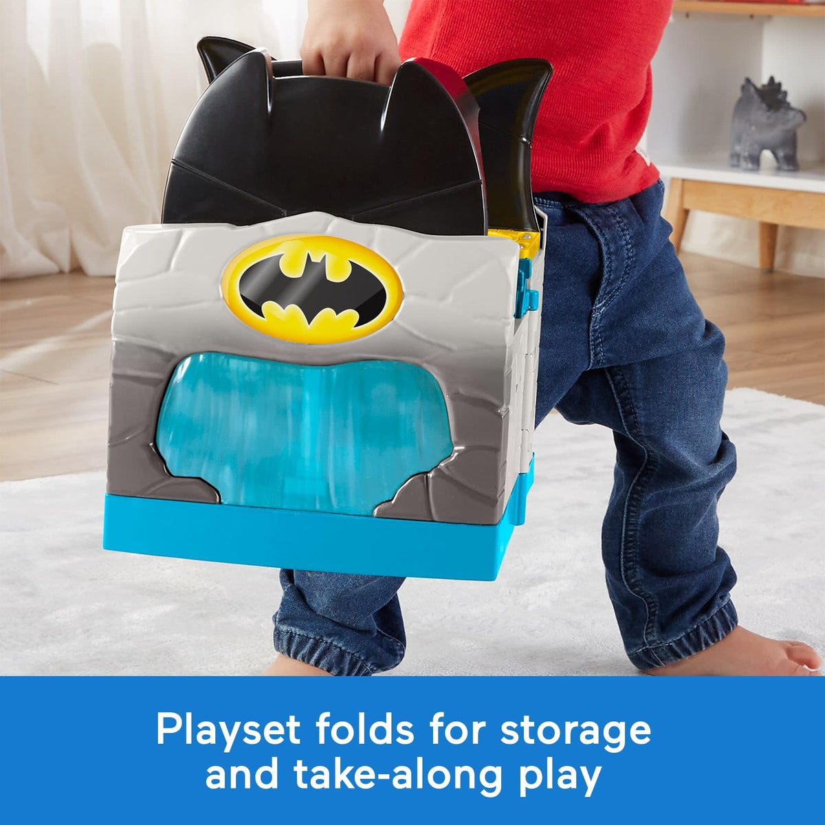 Fisher-Price Little People DC Super Friends Deluxe Batcave Playset