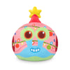 TeeTurtle Reversible Spongebob Squarepants Holiday Gary 6 -Inch Cupcake Two-Sided Flip Plush Toy with Embroidered Details - Cute Mini Collectible