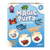Artnedu 3D Art Kit-Magic Puffy Paint Kit,Kids Crafts,15 Mess-Free Paint by Number Craft for Kids,Ocean Theme,Best Gift for Girls & Boys Age 4, 5, 6