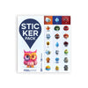 Emotional Intelligence Sticker Pack - Educational Emotion Expression Stickers, SEL Social Emotional Learning Tools, Visual Feeling Labels