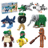 Myth Qholve Italian Brainrot Building Bricks Set 8 Models Creative Animal & Character Blocks Fun Collectible for Adults