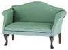 Melody Jane Classics by Handley Dollhouse Sofa, Walnut with Gray Fabric