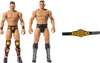 Mattel WWE Main Event Championship Showdown 2-Pack Action Figures & Accessory, Series #20 Gunther & The Miz Collectible Set