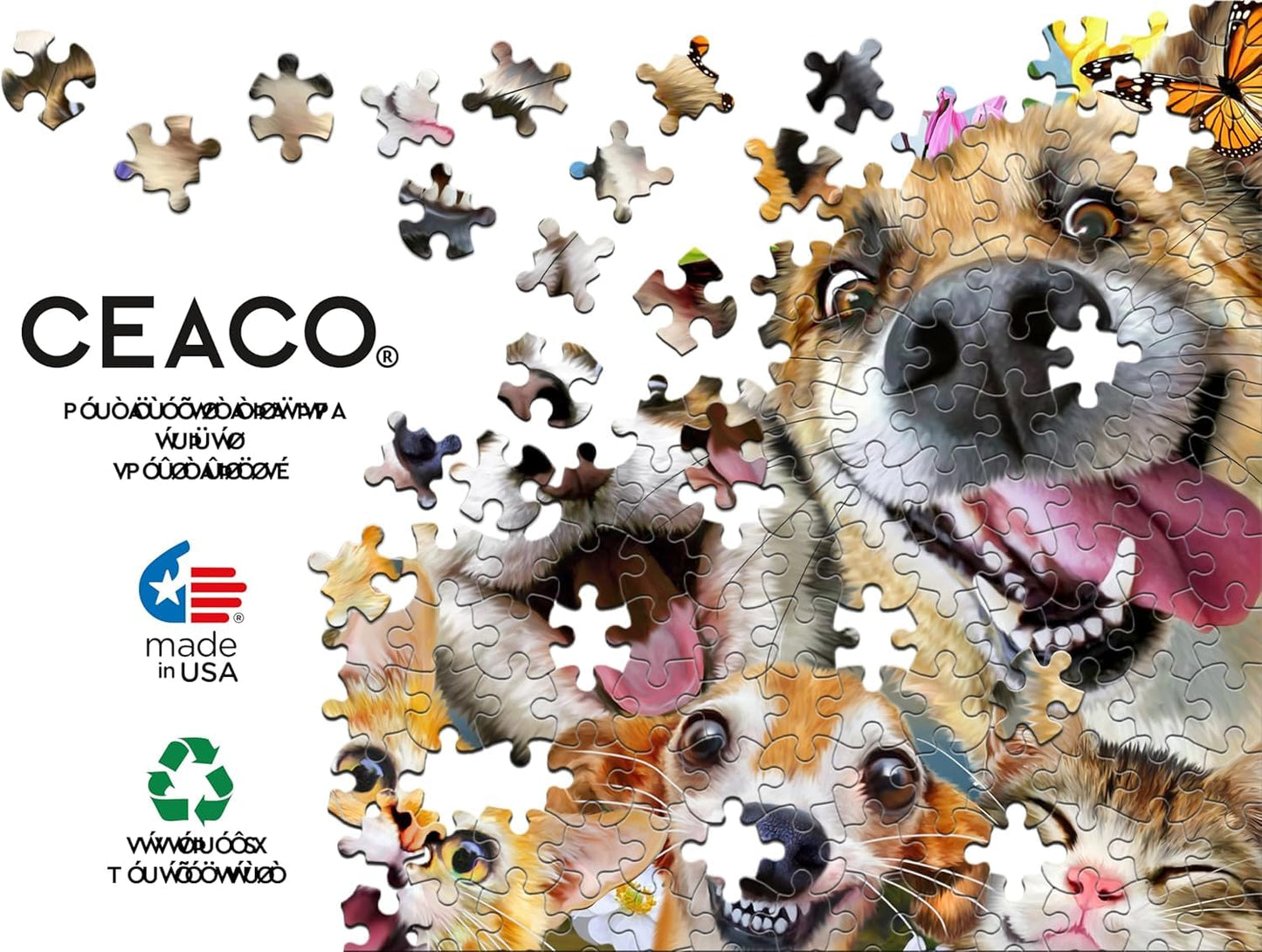 Ceaco - Companion Selfies - 500 Piece Jigsaw Puzzle for Adults