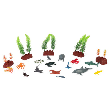 Wild Republic Adventure Buckets Ocean Figurines - 8"