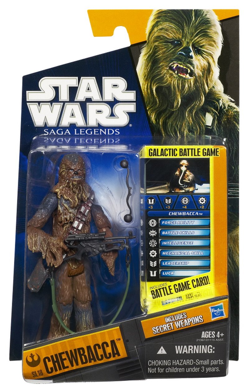 Hasbro Star Wars 2010 Saga Legends Action Figure SL No. 18 Chewbacca