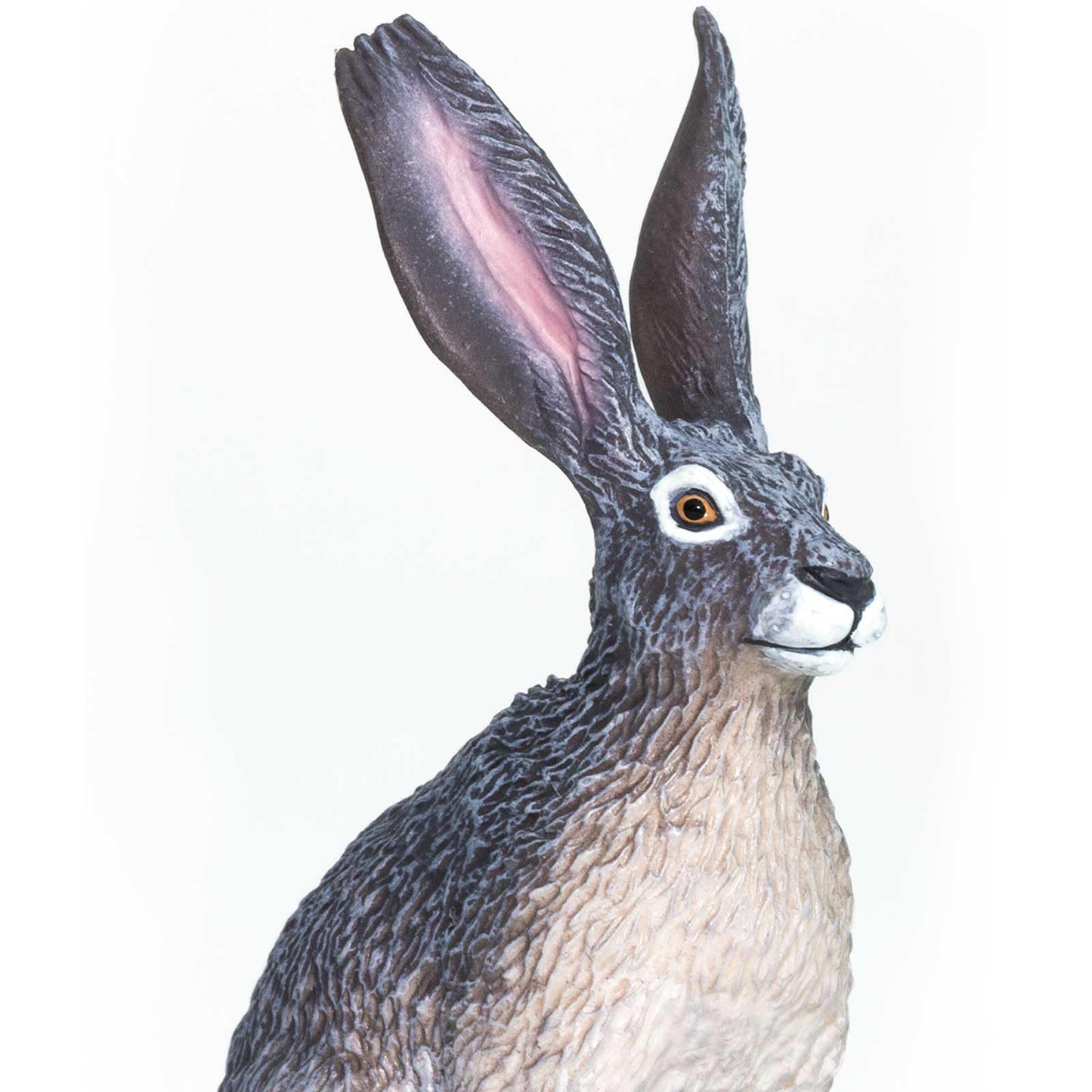 Safari Ltd. American Desert Hare Figurine - Detailed 3" Plastic Model Figure - Fun Educational Play Toy for Boys, Girls & Kids Ages 3+