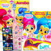 Shimmer and Shine Coloring Book Bundle Set -- 2 Books, Over 50 Stickers, Crayons and Licensed "Little Princess" Stickers (Shimmer and Shine Party