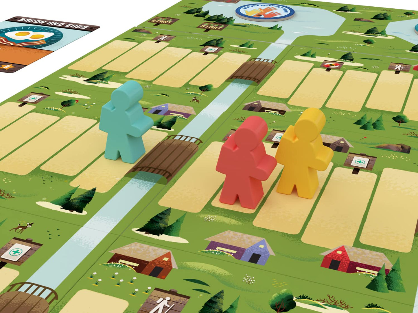 Buffalo Games Summer Camp Deck-Building Card Game - 2-4 Players, Ages 10+, 30-45 Min - Family Games - Portable Travel Set - Outdoor Activities