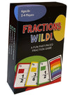 Fractions Wild - Match Fraction Number or Color to be The First to get rid of All Your Cards! Easy to Learn, Fun to pla Math Game for 3rd, 4th, 5th