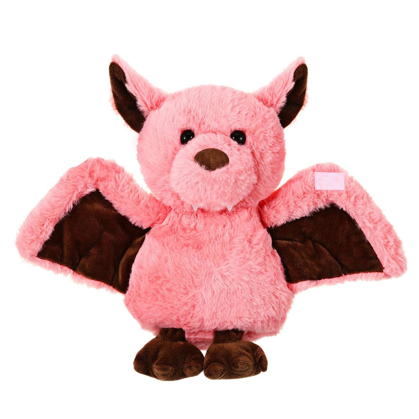 AngelGift Cuddly 11 inch Plush Bat Stuffed Animal Halloween Stuffed Animal Plush Toy Plush Animal Doll Bedtime Toys Birthday Xmas Furry Gifts