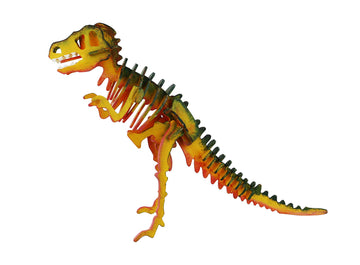 Hands Craft DIY Wooden Puzzle with Paint Kit (T-Rex)