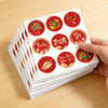 KYMY 2026 Vietnamese New Year Stickers, 180pcs T?t Vi?t NAM Spring Festival Paper Decals, Lunar New Year Zodiac Horse Round Labels for Party Favors