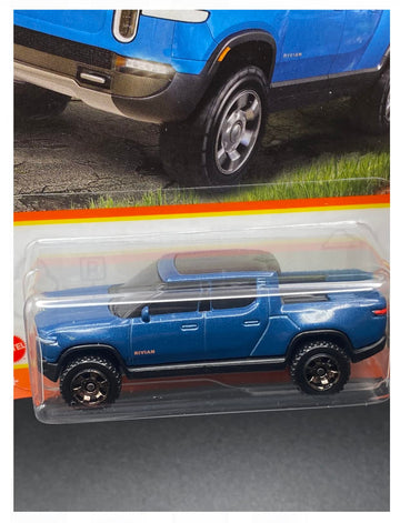 Matchbox Rivian R1T 2022 Collector #38/100 Electric Truck EV Blue