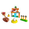 ROLOSO Newly Licensed Angry Birds Toys Playsets Build N’ Launch Construction Brick Assembly Building Blocks Sets Pig City Strike 2 Takedown Space