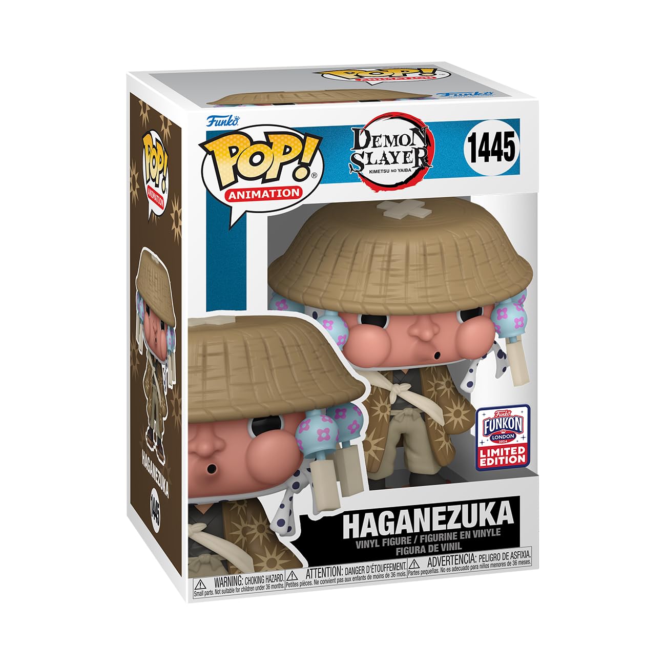 Pop! Demon Slayer 1445 Haganezuka Action Figure, Funkon Limited