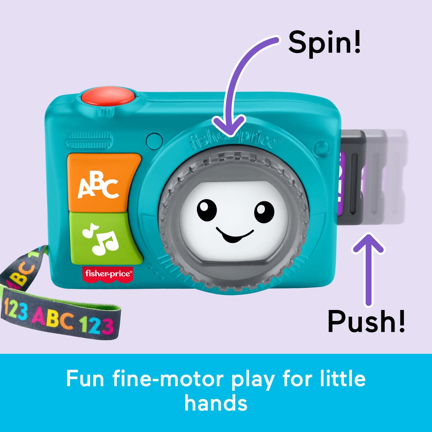Fisher-Price Laugh & Learn Light-Up Camera