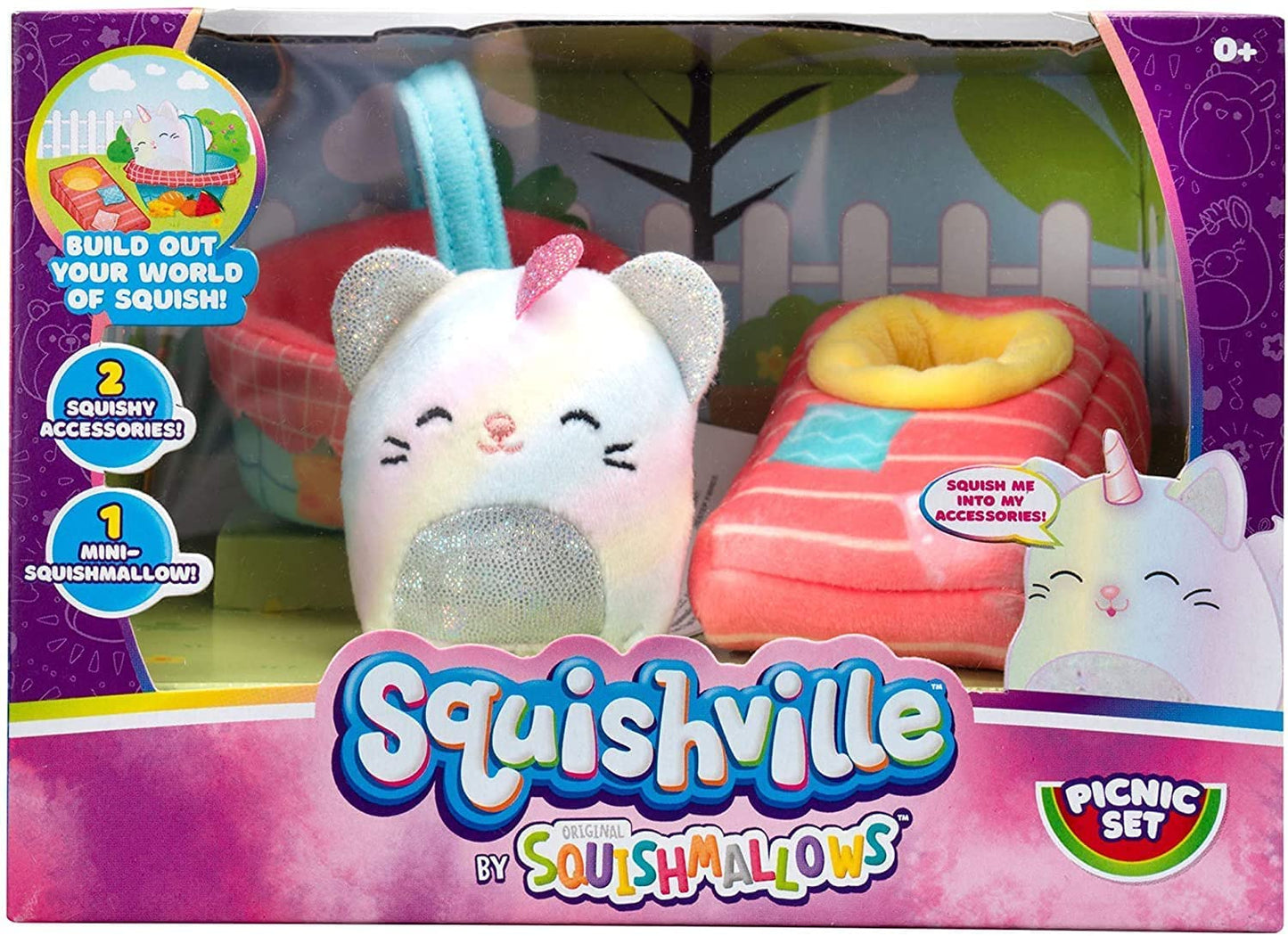 Squishville Squishmallows Mini Plush Room Accessory Set
